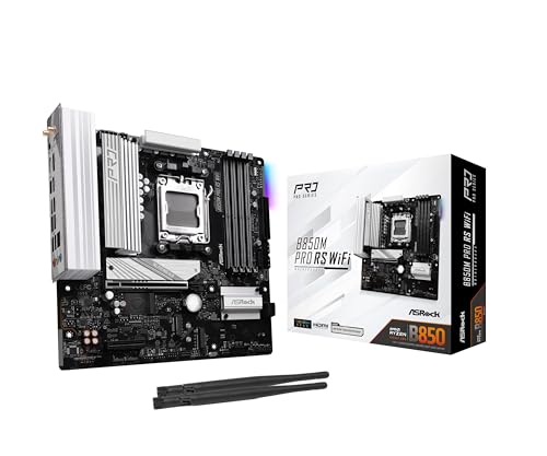 Amazon.co.jp: ASRock B850M Pro RS WiFi Micro-ATXマザーボード